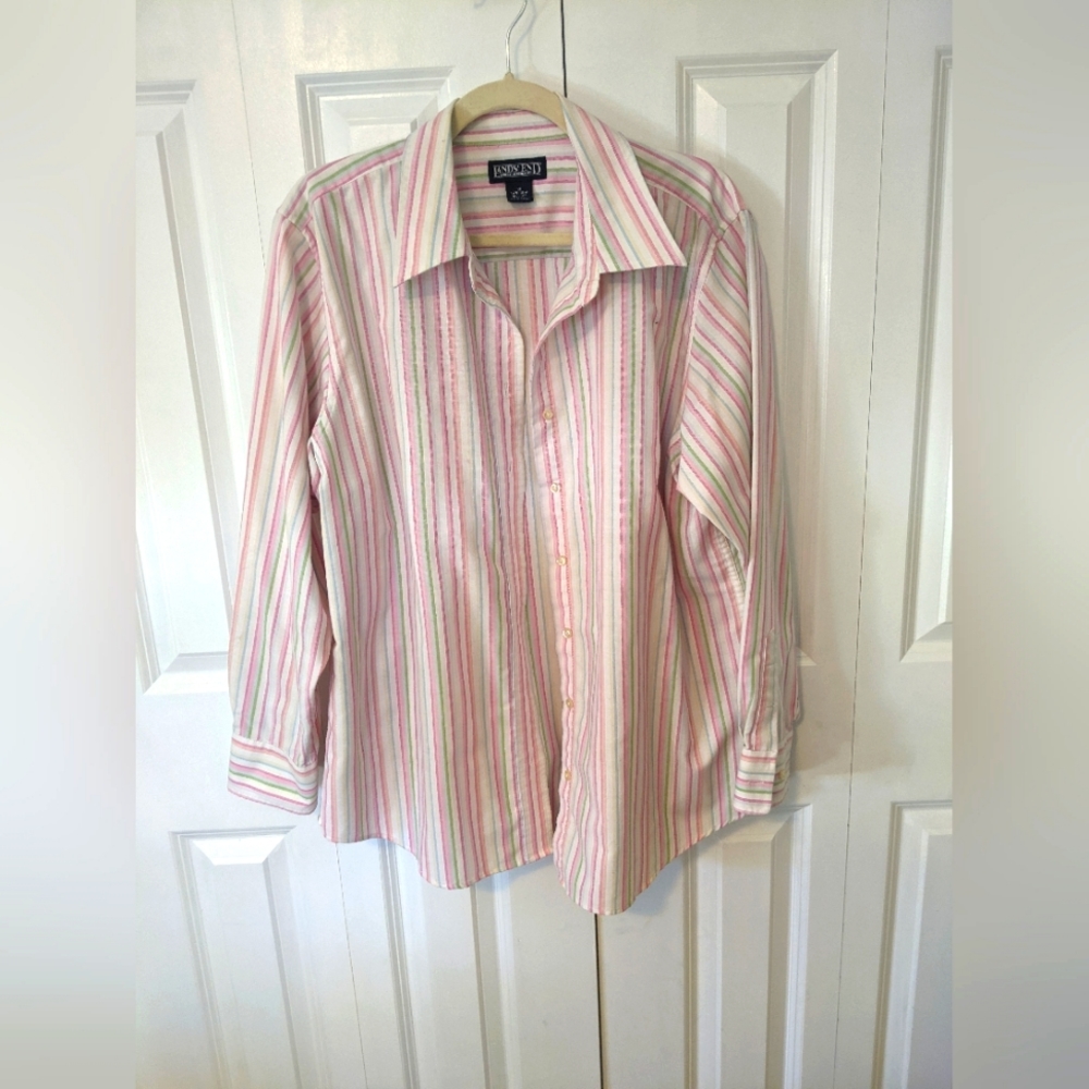Vintage Lands End Button Down